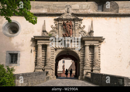 Festung Marienberg, Würzburg, Unterfranken, Bayern, Deutschland | Festung Marienberg, Würzburg, Unterfranken, Bayern, Deutschland Stockfoto