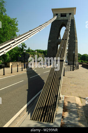 Clifton Suspension Bridge in Bristol Stockfoto