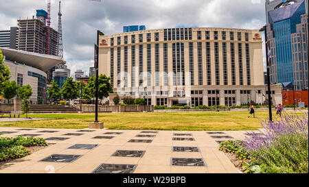 Hilton Hotel Nashville - Nashville, USA - Juni 15, 2019 Stockfoto