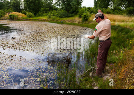 Campanarios de Azaba biologische Reserve, Salamanc, Castilla y Leon, Spanien, Europa Stockfoto