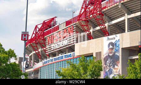 Nissan Stadion in Nashville Nashville, USA - Juni 15, 2019 Stockfoto