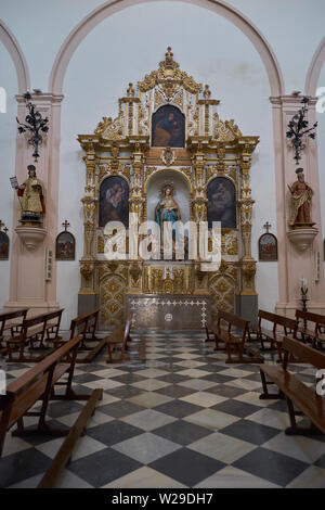 Iglesia de Nuestro Salvador. El Albaicín, Granada, Spanien. Stockfoto