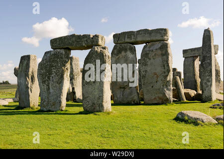 Stonehenge, Wiltshire Stockfoto