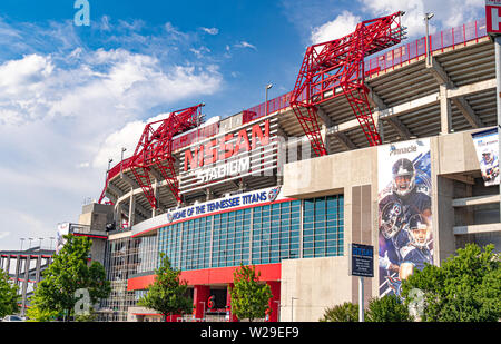 Nissan Stadion in Nashville Nashville, USA - Juni 15, 2019 Stockfoto