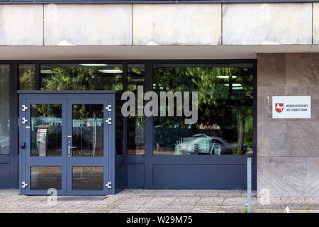 Ministerium der Justiz in Hannover. Stockfoto