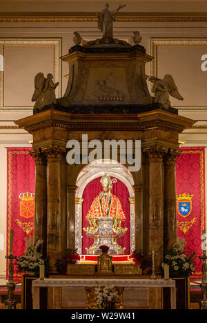 Kapelle von San Fermin in der Kirche San Lorenzo, Pamplona, Spanien Stockfoto