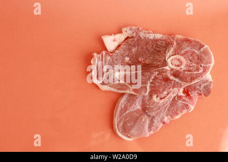 Lamm rue Hacken, aus Aragon in Spanien Stockfoto