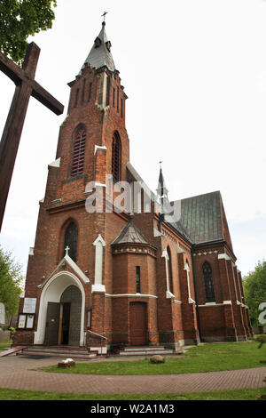 Kirche des heiligen Ignatius von Loyola in Niemce Dorf. Polen Stockfoto