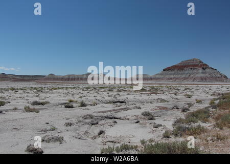 Bemalt Berge Stockfoto