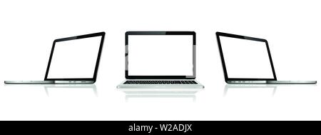 Laptop Mock up Stock Vektor