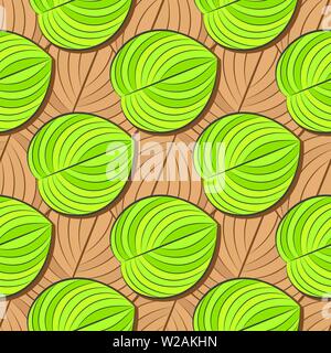 Tropische, gestreift, Tiermotiv. Nahtlose Linienmuster und die Textur des Cod. Moderne Sommer Blume, Blatt auf die Bürste abstrakte Form. Tropische Ve Stock Vektor