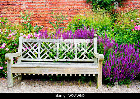 Wynyard Hall Gardens, Wynyard Hall, Stockton on Tees, Cleveland, England Stockfoto