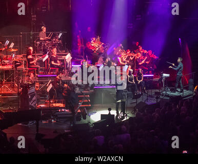 Joy Division instrumentiert, Albert Hall, London UK Stockfoto