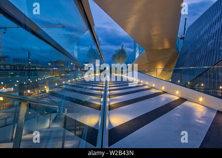 Greenwich erhöhten Laufsteg, London, England, Großbritannien Stockfoto