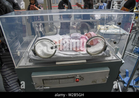 Palästina Expo haben der Welt zeigen. Die Palästinenser Menschen ist die am meisten Willensstark Menschen Menschheit im 21. Jahrhundert gesehen haben. Das Leid, Demütigung, Not und injustic die Menschheit von den Israelis Unterdrückung und ihre Entschlossenheit, die Rechte der Palästinenser, in ihre Heimat zurückzukehren ertragen kann ist nicht verhandelbar am 7. Juli 2019 in London Olympia, UK. Stockfoto