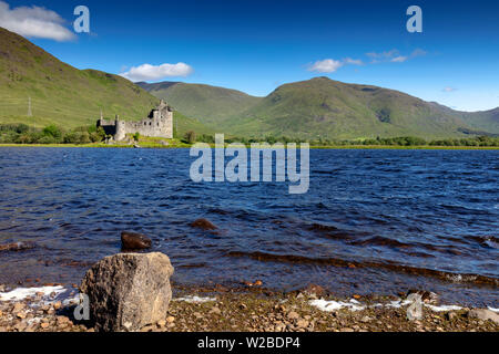 Mit Kilchurn Castle Loch Awe, Scottish Highlands, Argyll und Bute, Schottland Stockfoto