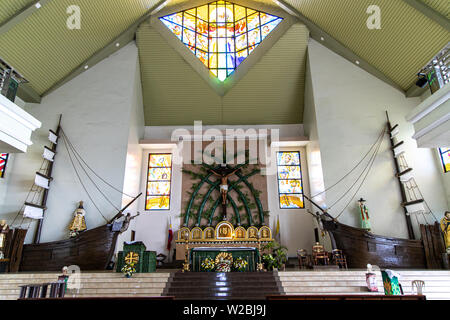 Jun 29, 2019 die Pfarrei von Sto. Cristo und St. Andrew Kim Tae-gon Neue Kirche, Bulacan, Philippinen Stockfoto