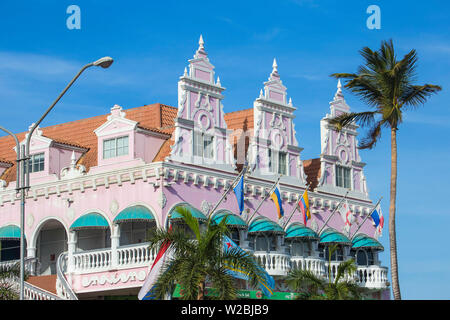 Karibik, Niederländische Antillen, Aruba, Oranjestad, Royal Plaza Mall Stockfoto