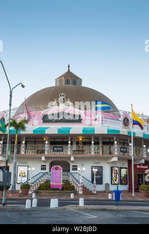 Karibik, Niederländische Antillen, Aruba, Oranjestad, Royal Plaza Mall Stockfoto