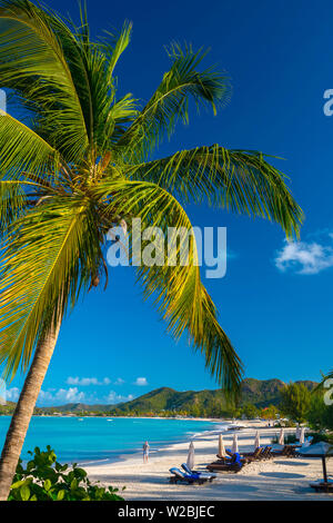 Antigua, Jolly Bay Beach Stockfoto