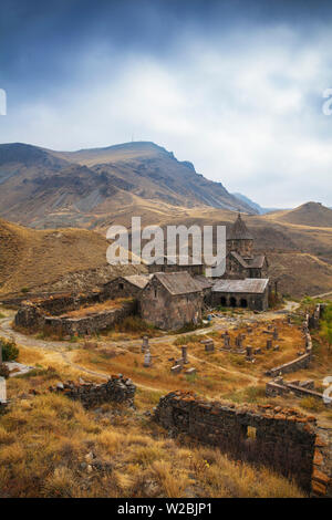 Armenien, Ararat Provinz, Sisian, Vorotnavank alte Festung und Kirche Komplex Stockfoto