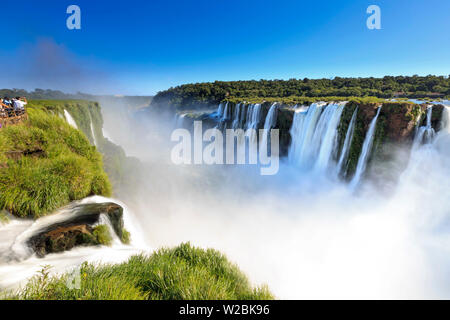 Argentinien, Iguazu Falls National Park (der UNESCO), Teufelskehle Stockfoto