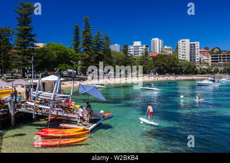 Australien, New South Wales, New South Wales, Sydney, Männlich, Manly Cove Stockfoto