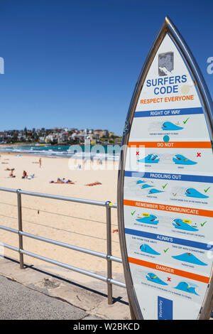Bondi Beach, Sydney, New South Wales, Australien Stockfoto