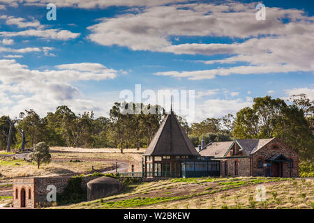 Australien, South Australia, Barossa Valley, Rowland Flat, Jacobs Creek Winery, Weingut Altbauten Stockfoto