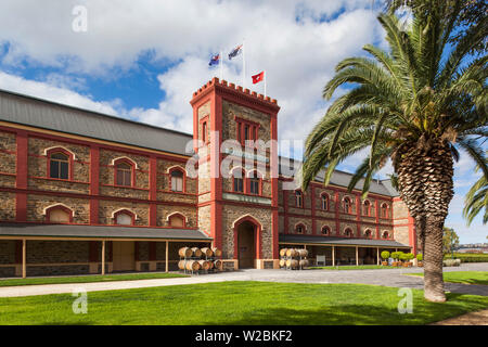 Australien, South Australia, Barossa Valley, Tanunda, Chateau Tanunda Estate Winery, außen Stockfoto