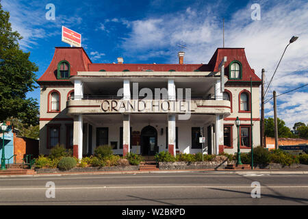 Australien, Victoria, VIC, Yarra Valley, Healesville, das Grand Hotel Stockfoto
