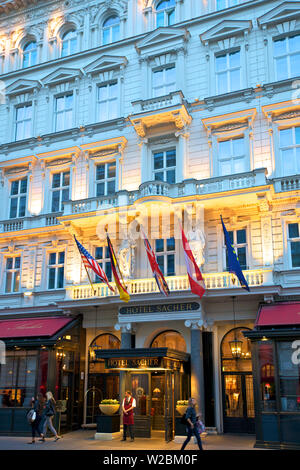 Hotel Sacher, Wien, Österreich, Mitteleuropa Stockfoto