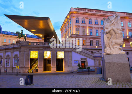 Das Museum Albertina, Wien, Österreich, Mitteleuropa Stockfoto