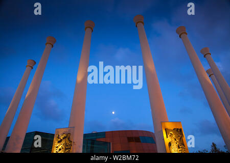 Aserbaidschan, Baku, Internationale Mugham Center Stockfoto