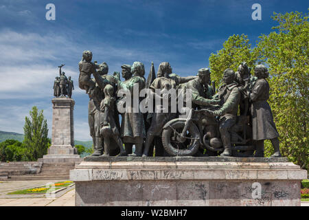 Bulgarien, Sofia, Denkmal der sowjetischen Armee Stockfoto