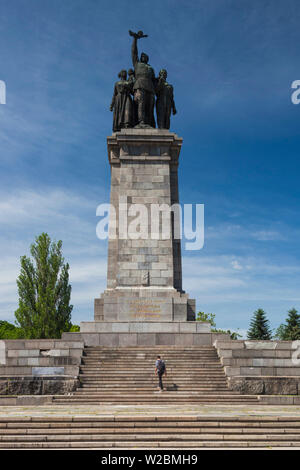 Bulgarien, Sofia, Denkmal der sowjetischen Armee Stockfoto