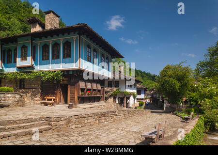 Bulgarien, Mittelgebirge, Etar, Etar ethnographische Dorf, traditionellen osmanischen Häuser Stockfoto