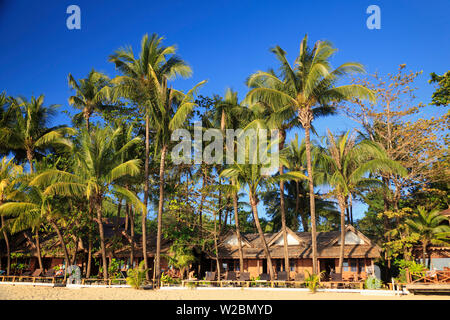 Myanmar (Burma), Rakhine, Ngapali Beach Stockfoto
