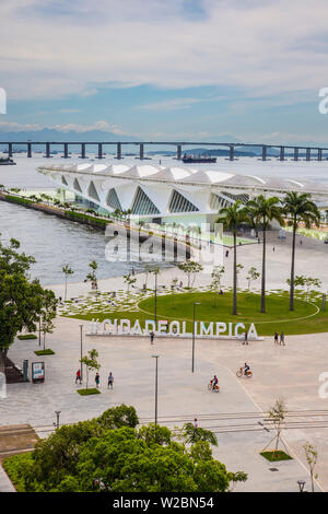 Museu do Amanha (Museum von Morgen) von Santiago Calatrava, Rio de Janeiro, Brasilien Stockfoto