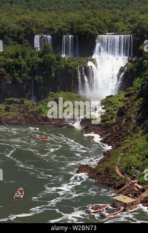 Brasilien, Parana, Iguassu Falls National Park (Cataratas Do Iguaçu) (der UNESCO) Stockfoto