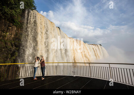 Iguacu Wasserfälle, Parana, Brasilien Stockfoto