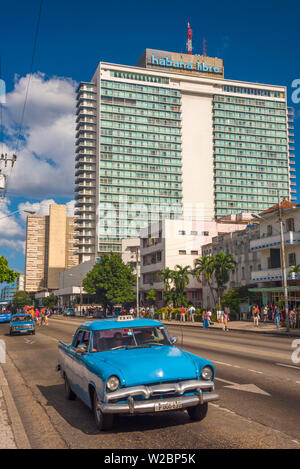 Kuba, Havanna, Vedadao, Habana Libre Hotel, ehemals Habana Hilton Stockfoto