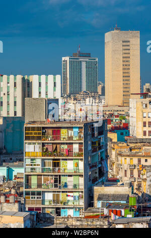 Kuba, Havanna, Centro Habana, Habana Libre Hotel Beyond in Vedado Stockfoto