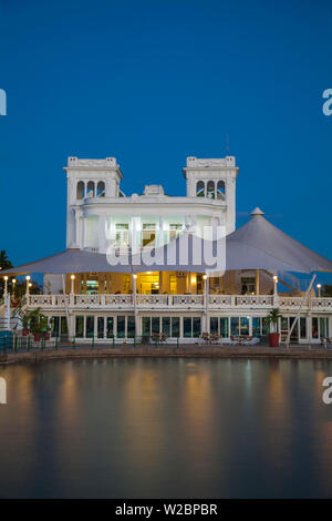 Cuba, Cienfuegos, Cienfuegos Yacht Club und Restaurant Stockfoto