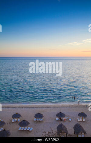 Kuba, Trinidad, Halbinsel Ancon Ancon, Blick auf Strand Stockfoto