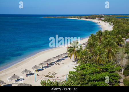 Kuba, Trinidad, Halbinsel Ancon Ancon, Blick auf Strand Stockfoto