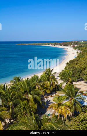 Kuba, Trinidad, Halbinsel Ancon Ancon, Blick auf Strand Stockfoto