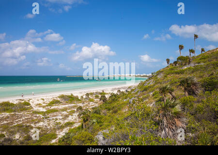 Kuba, Jardines del Rey, Cayo Guillermo, Playa Pilar Stockfoto