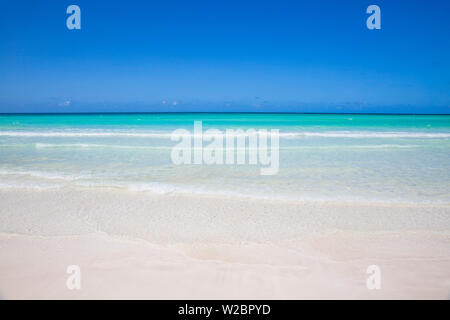 Kuba, Jardines del Rey, Cayo Coco, Playa Larga Stockfoto