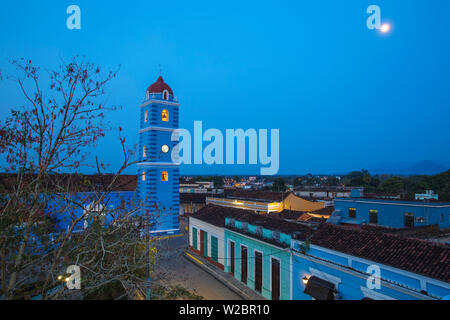 Kuba, Sancti Spiritus, Sancti Spiritus, Iglesia Parroquial Mayor del Espiritu Santo - (Pfarrkirche des Heiligen Spiritus) ein nationales Denkmal Stockfoto